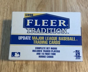 1998 Fleer Tradition Update Baseball FACTORY SEALED 100 Card Set / Qty Available - Picture 1 of 1