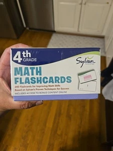 4th Grade Math Flashcards - Sylvan Learning - Bild 1 von 4