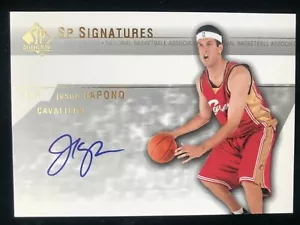 2003-04 Upper Deck SP Authentic Signatures Jason Kapono #JO-A Rookie Auto Card - Picture 1 of 2