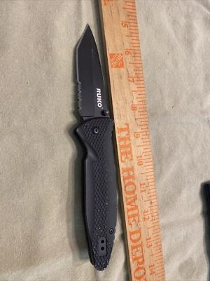 Карманный нож Ruko с резиновым покрытием алюминиевые весы RUK0153 - Изображение 1 из 4