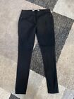 Denim & Co. Women's Pants Sz 10 Pull-On Knit Black Pant