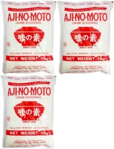 3kg MSG Ajinomoto Monosodium Glutamate Umami Seasoning AJI-NO-MOTO, BB: 2027 - Picture 1 of 1
