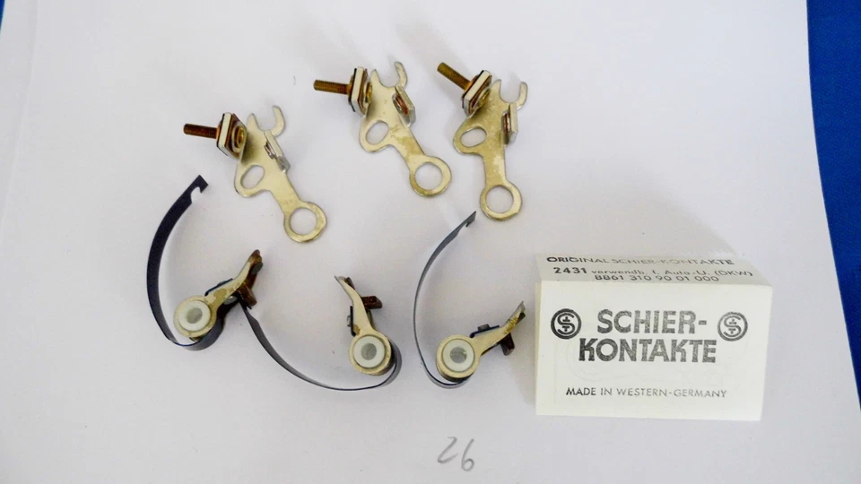 Contactos de encendido, para distribuidor DKW, DKW 3 = 6 F91 Foto 1 de 1