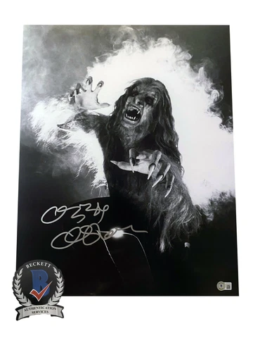 OZZY OSBOURNE SIGNED AUTOGRAPH 16X20 PHOTO BECKETT BAS PRINCE OF DARKNESS 16 Cover