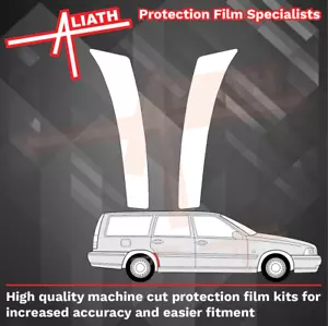 Fit Volvo V70 96-2000 pellicola protezione chip pietra trasparente arco posteriore QTR - Foto 1 di 3