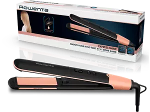 Plancha de pelo - Rowenta SF4620F0 Express Shine, Revestimiento de Papaya - Imagen 1 de 10