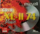 Maxell CD-R74 XL-II 74 Music Audio 74 Mins CD-R Blank Recordable Disc NEW SEALED
