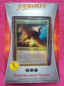GERMAN Magic MTG 2013 Commander C13 Sigillato POWER HUNGRY Deck Gathering - Foto 1 di 1