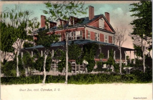 CAMDEN, CAROLINA DEL SUR - COURT INN - POSTAL ANTIGUA INDIVISA - Imagen 1 de 2
