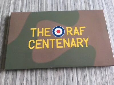 🔴  MINT PRESTIGE STAMP BOOKLET THE RAF CENTENARY   🟢 - Image 1 of 4