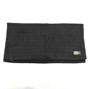 FENDI Kissen Kopfkissen Innenausstattung Zucchino Kissenbezug nur Kissen Nylon schwarz - Bild 1 von 10
