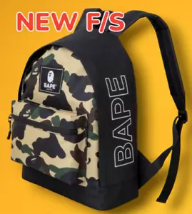 A Bathing Ape BAPE Camo Backpack Daypack 10L 2021 Summer Collection F/S Japan - Picture 1 of 7