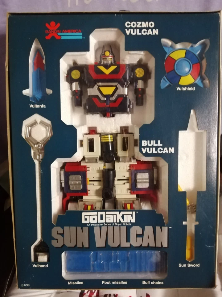 Popinica Popy SUN Vulcan GB-32 Robot DX Godaikin Chogokin - Robot DX Vintage 80s - Photo 1/4