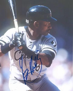 Signed 8x10 TONY PHILLIPS Chicago White Sox Autographed photo - COA - Picture 1 of 1