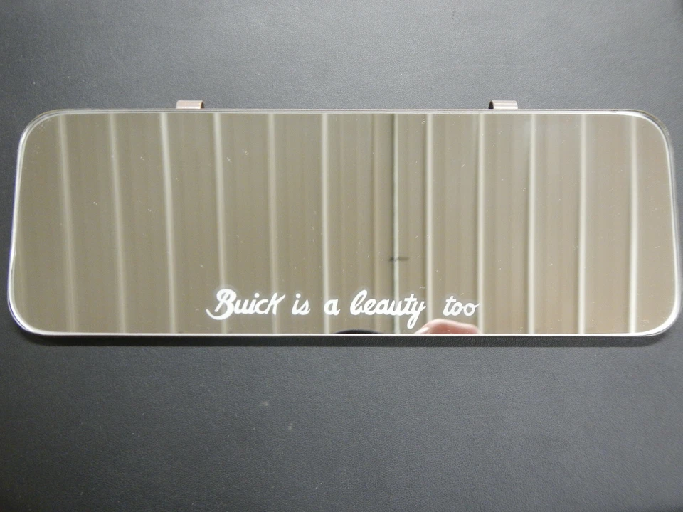 Espejo de tocador Buick Electra Invicta LeSabre 1959 1960 "Buick también es una belleza" Foto 1 de 4