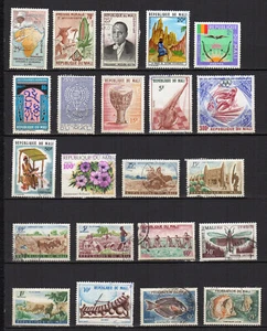 Mali lot de 20 timbres oblitérés /TE3216 - Picture 1 of 1