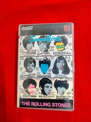 The Rolling Stones Some Girls RARE orig Cassette tape INDIA Clamshell 1996 - Image 1 of 4