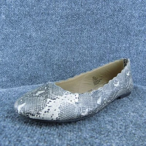 Portland Ruthie Women Ballet Shoes Gray Synthetic Slip On Size 8 Medium - Picture 1 of 10