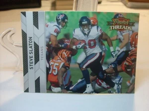 2010 Panini Threads Football #59 - Steve Slaton - Houston Texans 10-135 - Picture 1 of 2