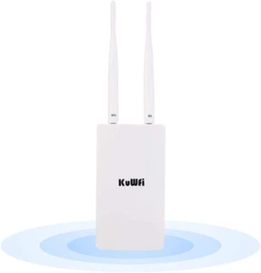 Kuwfi Waterproof Outdoor 4G Router LTE CPE SIM Card Wifi Router 150Mbps CAT4 SIM - Picture 1 of 9
