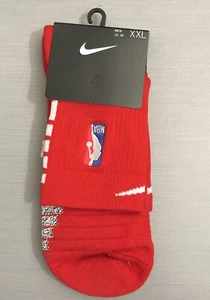 Nike Elite Basketball Socks Crew NBA Authentics Red Mens Size XXL PSK649-657 - Picture 1 of 5