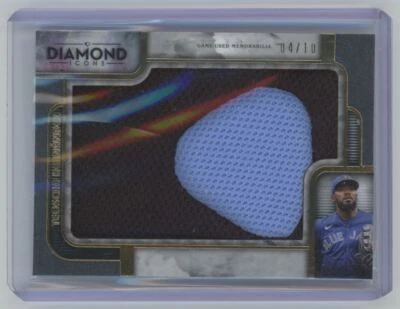 2023 TOPPS DIAMOND ICONS TEOSCAR HERNANDEZ /10 #PPR-TH PREEMINENT RELIC 2 COLOR - Image 1 of 2