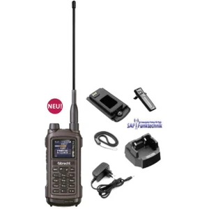 Albrecht Tectalk Duo, PMR446 + Freenet (1W), Schwarz - Bild 1 von 4