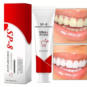 Sp-8 Probiotic Brightening Toothpaste, Deep Cleaning Care Toothpaste 120G 2024 - Picture 1 of 12
