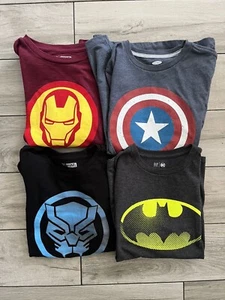 Gap Kids/Old Navy Lot Of 4 Tops Super Hero Size Large Boys - Picture 1 of 5