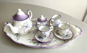 Raesuevic miniature tea-set and tray - Picture 1 of 15