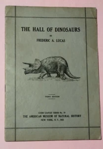 1931 Hall Of Dinosaurs Frederic A. Lucas The American Museum of Natural History - Bild 1 von 11