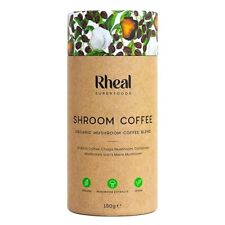 Rheal Shroom Coffee Organic Mushroom Coffee w/ Chaga, Cordyceps, Lion’s Mane ...