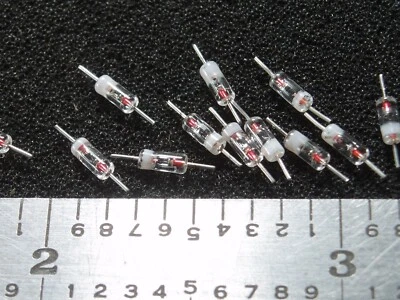 Qty 4:  Schottky Barrier Microwave Mixer and Detector Diode X-Band Alpha Indus - Image 1 of 4