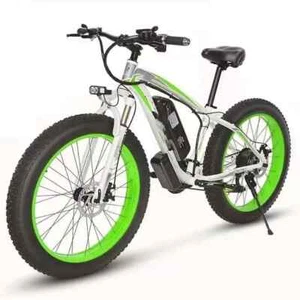 Frike Electric Fat Tire Bike 26 - 250W Motor, 36V Battery, Red/White, Off-Road - Picture 1 of 8