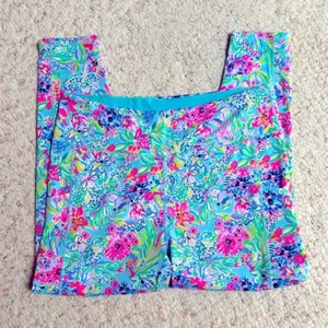 Lilly Pulitzer Size XXL Women’s Weekender Leggings Luxletic UPF 50 Pockets - Picture 1 of 7