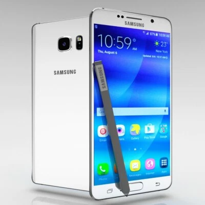 三星 Galaxy Note 5 N920V 64GB 4G LTE Verizon 无锁版智能手机 好白色 — 第 1/4 张图片
