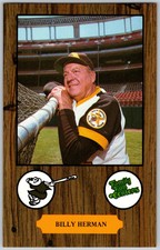 1978 Family Fun Centers San Diego Padres Billy Herman #15 NM or Better