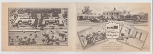 Mt. Vernon Motor Lodges, Florida - Folded Brochure / postcard size, 1940s - Picture 1 of 4
