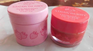 Bath and Body Works Strawberry Lip Scrub and Mask New - Picture 1 of 2