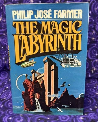 SIGNED The Magic Labyrinth By Philip José Farmer Hardcover 1st Ed, 1st Printing - Image 1 of 4