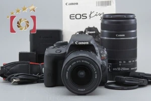 "Count 1,075" Canon EOS Kiss X7 / Rebel SL1 / 100D 18.0 MP 18-55 55-250 Lenses - Picture 1 of 18