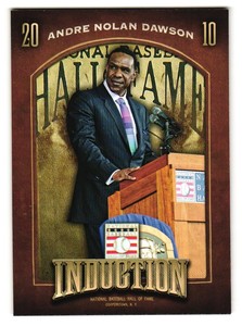 2013 Panini Cooperstown Collection Induction Andre Dawson #9