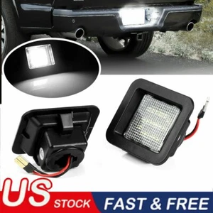 2PCS blanco LED placa de matrícula parachoques trasero etiqueta luces 15-21 Ford F-150 F150 Pickup - Imagen 1 de 12