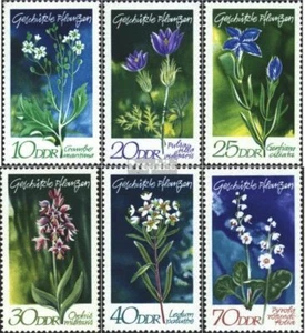 DDR (RDA) 1563-1568 (completa edición) usado 1970 plantas - Imagen 1 de 1