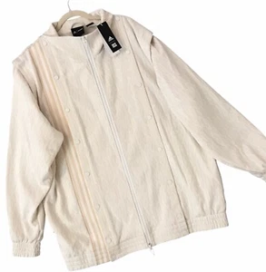 Adidas x IVY PARK Monogram Track Jacket Gender Neutral NWT Cream Logo Sz 2XL - Picture 1 of 11