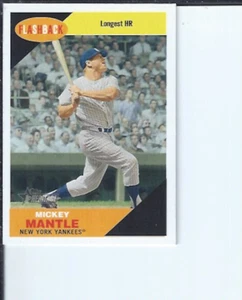 Mickey Mantle 2009 Topps Heritage Baseball Flashbacks # 1 - Picture 1 of 1