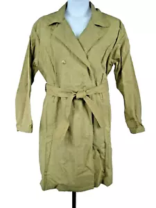 Portland Mist Size XL Brown Long Sleeve Nylon Coat - Picture 1 of 8