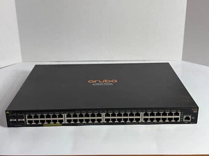 HP Aruba 2930F /JL557A  48G PoE+ 4SFP Switch -Tested Working And Wiped - Picture 1 of 4