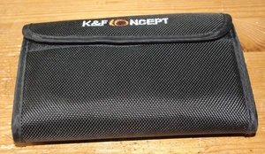 K&F Concept 6-Piece 55mm Filter Set - Skylight, ND2, 4, 8, CPL, FLD & Wallet - Picture 1 of 5