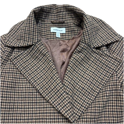 Chaqueta Chaquetón Pata de Gallo Doble Pecho Nordstrom Marrón Talla XS (COMO NUEVA) Foto 1 de 4